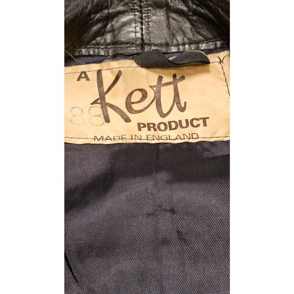 60's kett easy rider leather jacket size 38 - Picture 8 of 13